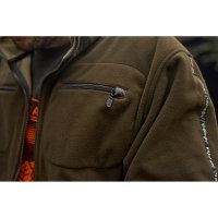 H&auml;rkila Kamko Fleecejacke Dark antique bronze/Willow green