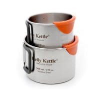 Kelly Kettle Campingbecher Set mit CooLip