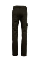 Hubertus Henry Comfort Stretch Jeans Dunkeloliv R&uuml;ckseite