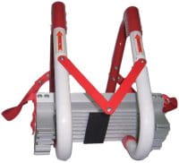Echelle de secours 7,5 m avec marches en aluminium