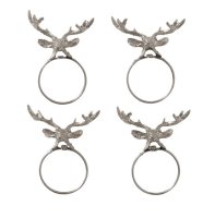 Ronds de serviette LivingActive Bionto set &agrave; 4 pcs.