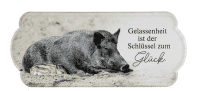 Gilde Metall Schild Wildschwein 1