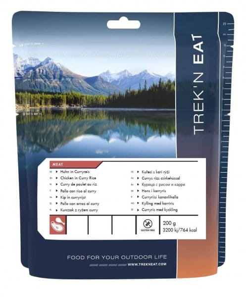 TREK'N EAT Huhn in Curryreis - 200 g TREK'N EAT Huhn in Curryreis - 200 g