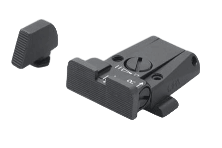 LPA Mikrometer-Visier SPR für Glock-Pistolen inkl. Korn