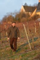 Blaser Suede Hose Maddox getragen im Weinberg