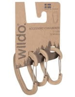 MIL-TEC Wildo Carabiner Set coyote