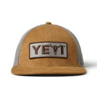 YETI Steer  5 Panel flat Brim Kappe vorne