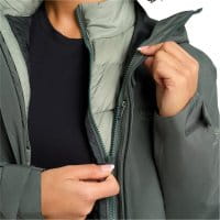 Jack Wolfskin Icecape 3in1 Down Jacke Damen Slate green