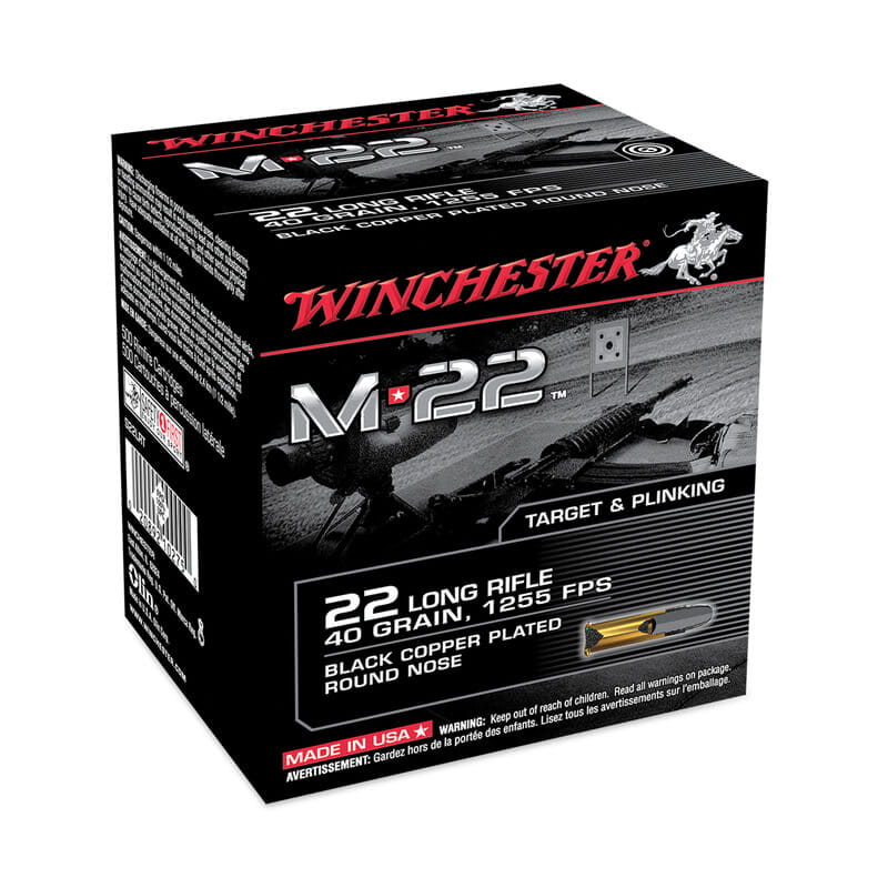 Winchester .22LR M22 40 gr. - 400 Stk. kaufen | LivingActive.de