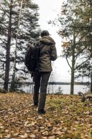 Pinewood Outdoor Rucksack 22 L Suede Brown Anwendung 2