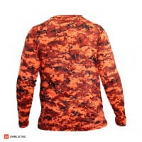 Hart Aktiva-L Langarmshirt Blaze Rückseite 