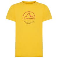 La Sportiva Logo T Shirt Yellow Herzensprojekt
