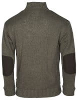Pinewood New Stormy Troyer Pullover Brown Melange R&uuml;ckseite
