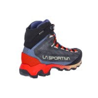 La Sportiva Aequilibrium Hike GTX Damen Carbon/Cherry Tomato seitlich 2
