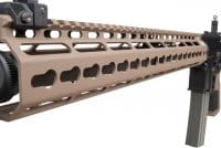 GSG Octa&sup2;rms X Amoeba Pro M4 KM15 Dark Earth Softair Gewehr Schiene seiltich