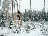 Pinewood Smaland Forest Padded Winterjacke H.Green Anwendung 1