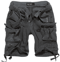 Brandit Savage Shorts - schwarz Vorderseite