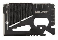 MIL-TEC Survival Tool Paracord Schwarz m. H&uuml;lle