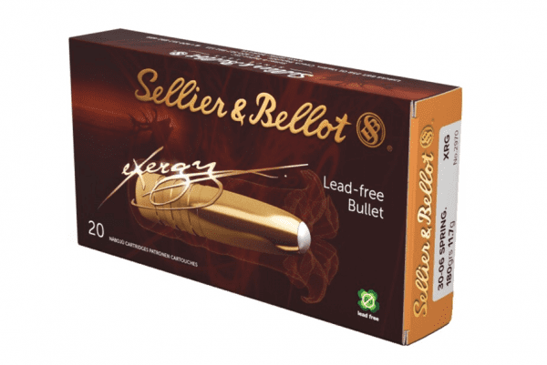 Sellier & Bellot .30-06 Sprgf. eXergy, XRG bleifrei 180gr. Sellier & Bellot .30-06 Sprgf. eXergy, XRG bleifrei 180gr.