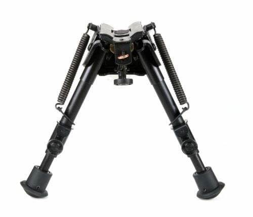 Bipied De Fusil Réglable 16''-27'' Style Harris Pour Chasse - Noir