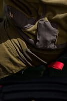 H&auml;rkila Kamko Fleecejacke Dark olive/Arabian spice