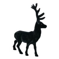 LivingActive Josa Figur Hirsch 40 cm Beflockt Details