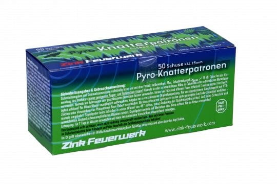 Zink Feuerwerk Pyro Knatterpatronen 50 Stk. 15 mm Zink Feuerwerk Pyro Knatterpatronen 50 Stk. 15 mm