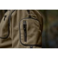 H&auml;rkila Kamko Fleecejacke Dark antique bronze/Willow green