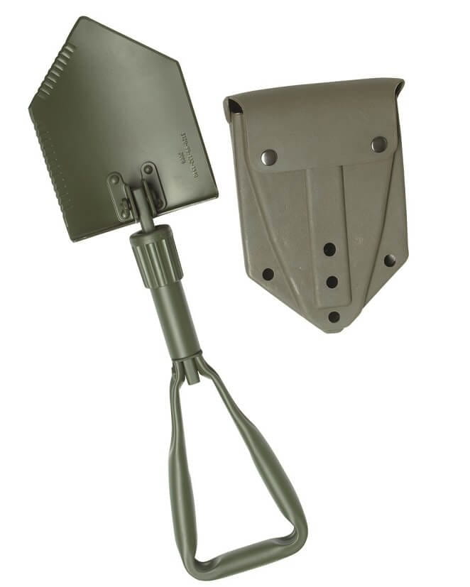 MIL-TEC BW Dreifachspaten mit Taschen