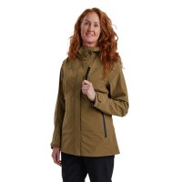 Deerhunter Lady Sarek Shell Jacke mit Kapuze Damen butternut Frau vorne