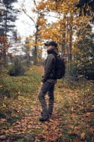 Pinewood Finnveden Hybrid Jacke Hunting Olive Damen Anwendung 2