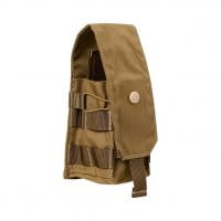 Lindnerhof PA001 Magazintasche Gewehr 2er coyote seitlich