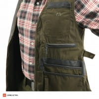 Blaser active outfits Ganzjahresschie&szlig;weste rechts Detailansicht