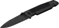 Walther Q5 Steel Frame Blackwash Plain Klappmesser Details 