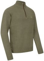 Blaser Woll HZ Sweater Herren Dunkeloliv rechts