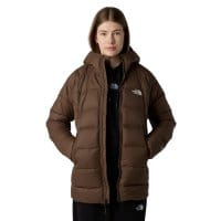 The North Face Hyalite Daunen-Parka mit Kapuze Damen Smokey Brown