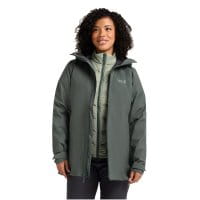 Jack Wolfskin Icecape 3in1 Down Jacke Damen Slate green