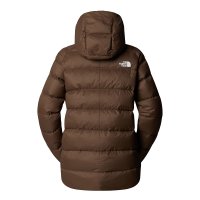 The North Face Hyalite Daunen-Parka mit Kapuze Damen Smokey Brown