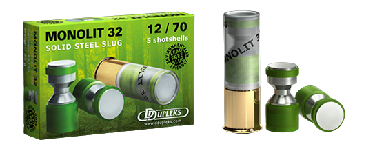 D Dupleks Monolit Slugs 32 Kal. 12/76 - 5 Stk. D Dupleks Monolit Slugs 32 Kal. 12/76 - 5 Stk.