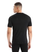 Icebreaker 200 Oasis Kurzarm Funktionsshirt Black Bild 2
