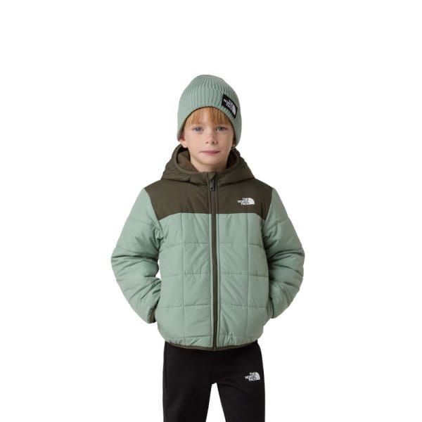 The North Face Wendbare Shasta-Kapuzenjacke Kinder Slate Moss/New Taupe Green