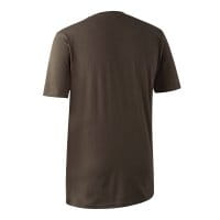 Deerhunter T-Shirt 2er-Pack braun R&uuml;ckseite