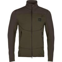H&auml;rkila Olaf Fleecejacke Willow green/Shadow grey Frontansicht