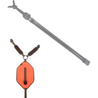 Saltstone Support pour canne de tir - compatible avec le gilet de chasse modulaire Integrator