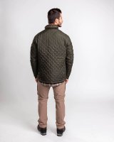 Pinewood Nydala Classic Quilt Steppjacke Moss Green Detail 6