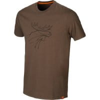 H&auml;rkila Graphic 2er-Pack T-Shirt slate brown Vorderseite