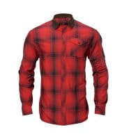 Härkila Driven Hunt Hemd rot Vorderseite