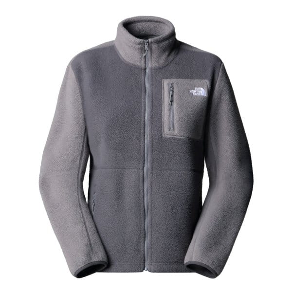 The North Face Yumiori Fleecejacke mit durchgehendem RV Damen Anthracite Grey