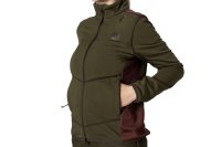 H&auml;rkila Oda Fleecejacke Damen Willow green Perspektive