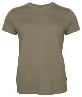 Pinewood T-Shirt Damen 3-er Pack Khaki Vorderseite